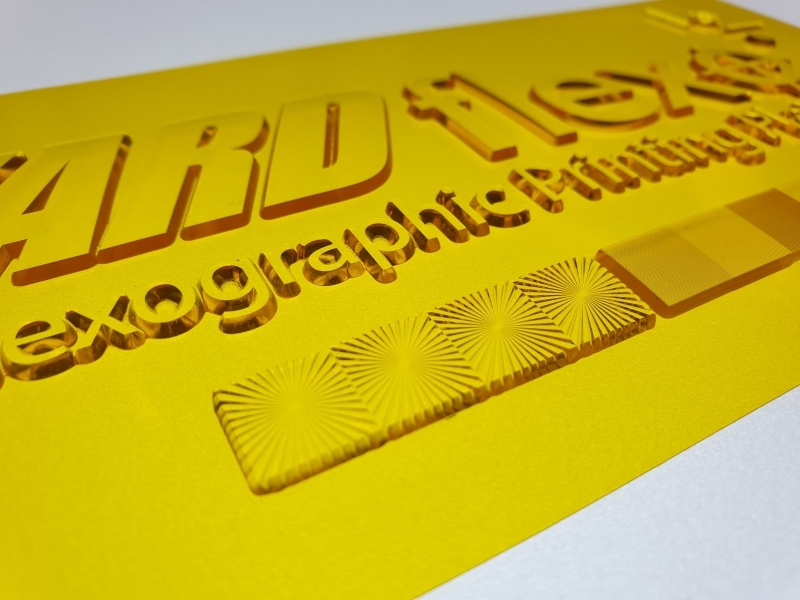Jet 170 SS 1.7mm or 0.67" water wash flexo plate